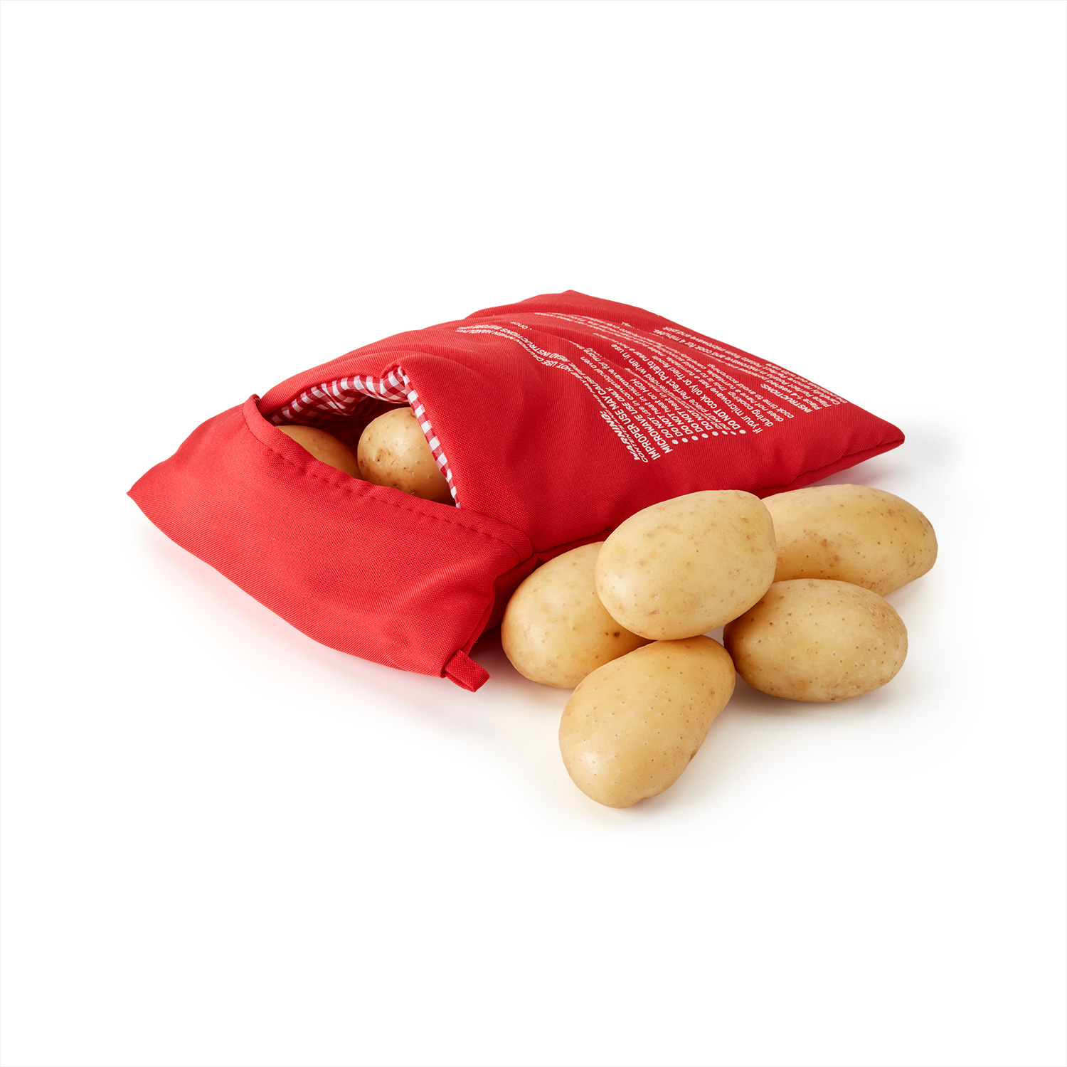 Bolsa para asar patatas en el microondas — webos fritos